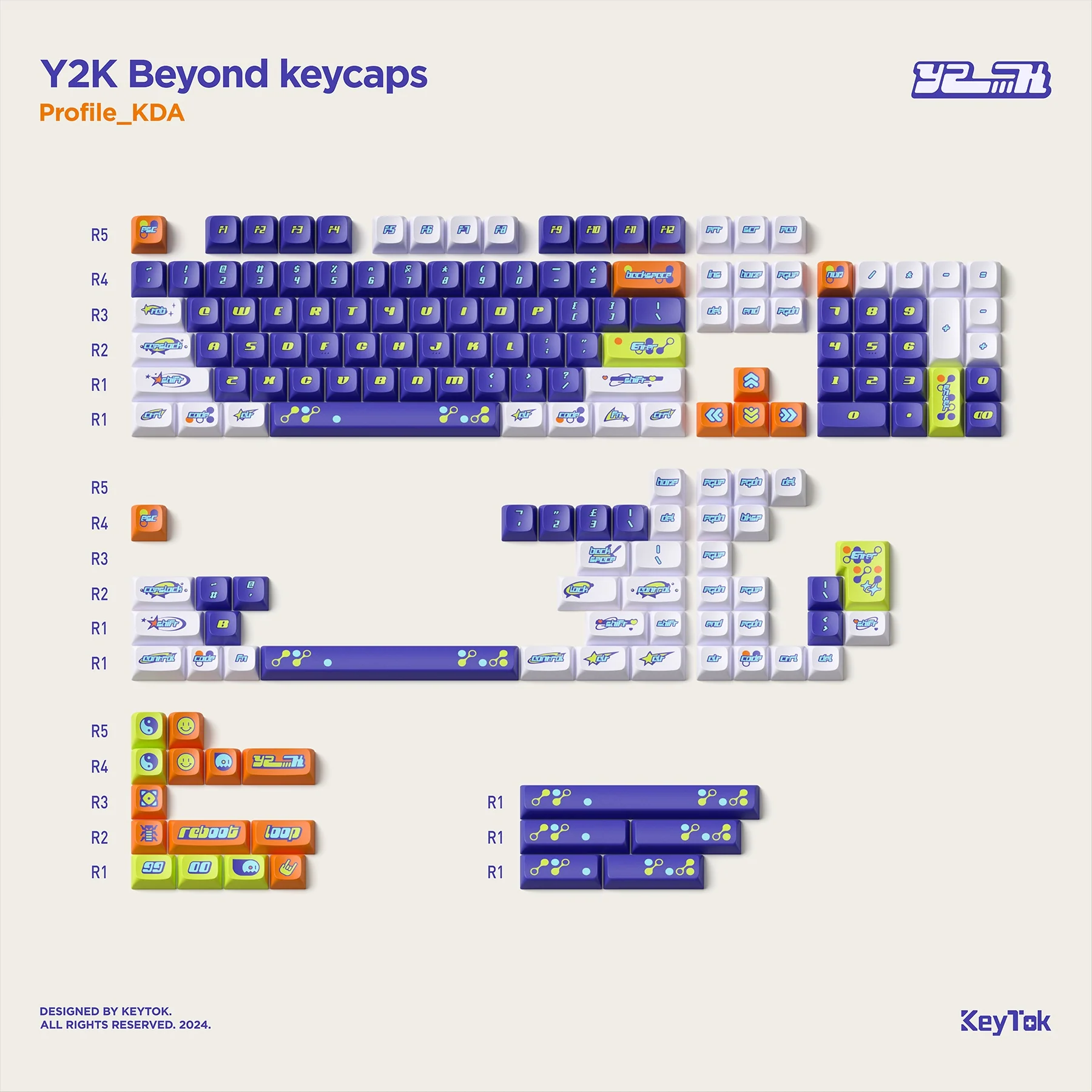 add extra keycaps for WH80 - Image 3