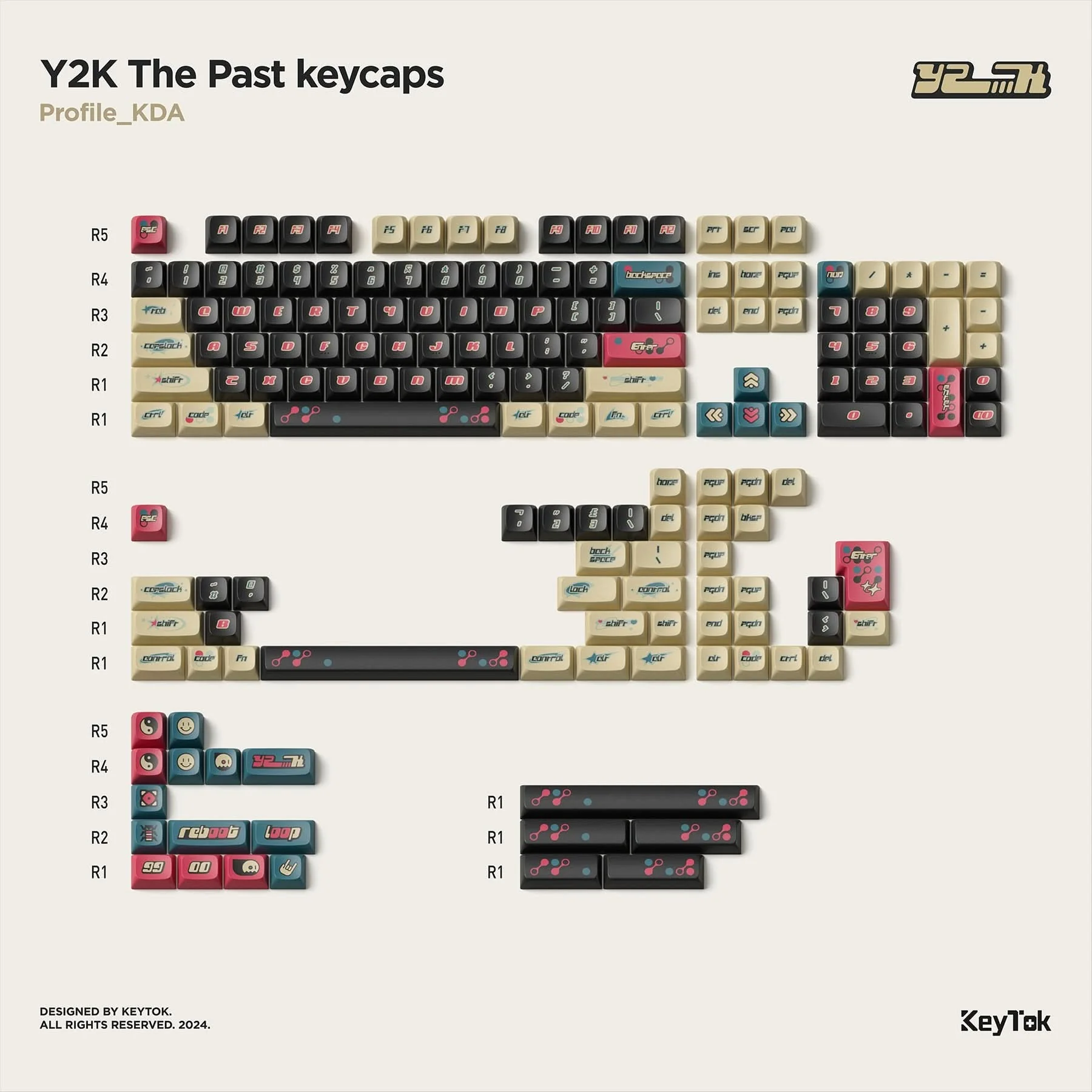 Add Extra Keycaps Set for high profile - Image 10