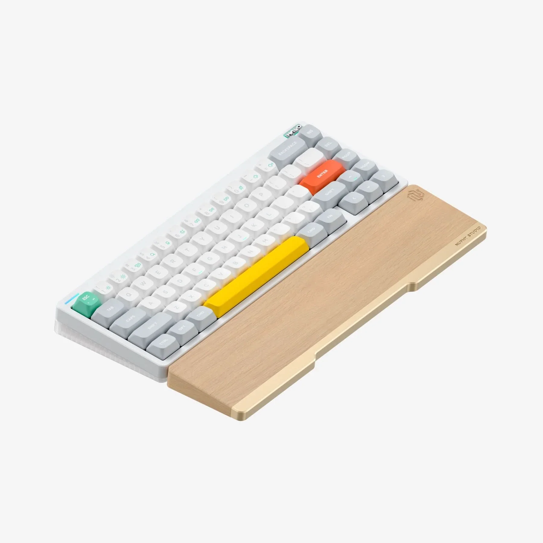 Add Extra Twotone Wrist Rest for Halo V2 IO 65&75 - Image 4