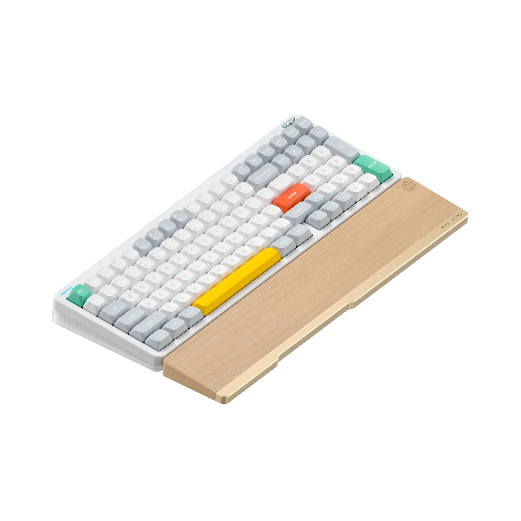 Add Extra Twotone Wrist Rest for Halo V2 IO 96 - Image 3